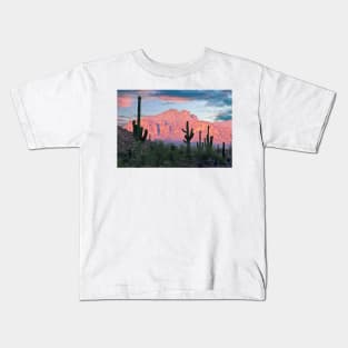 Cactus Sunset Kids T-Shirt